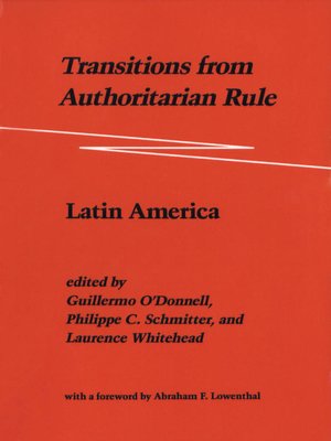cover image of Transitions from Authoritarian Rule